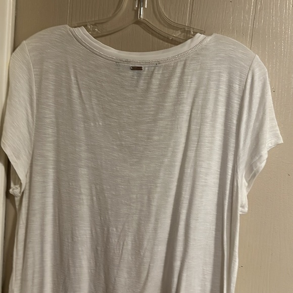 White V-Neck Women's Top WHITE HOUSE BLACK MARKET LARGE EXCELLENT NEW CONDITION - Picture 4 of 9